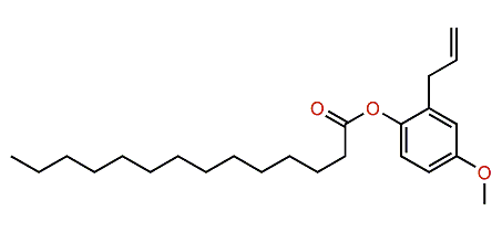 2-Allyl-4-methoxyphenyl tetradecanoate